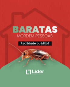 Baratas Mordem Pessoas: Realidade ou Mito? Leia a notícia Líder Dedetizadora!