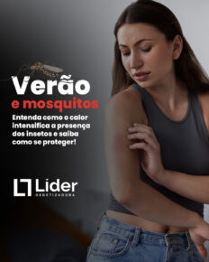 Entenda como o calor intensifica a presença dos insetos e saiba como se proteger! - Líder Dedetizadora