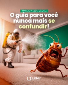 Manejo x Dedetização: qual é a diferença?